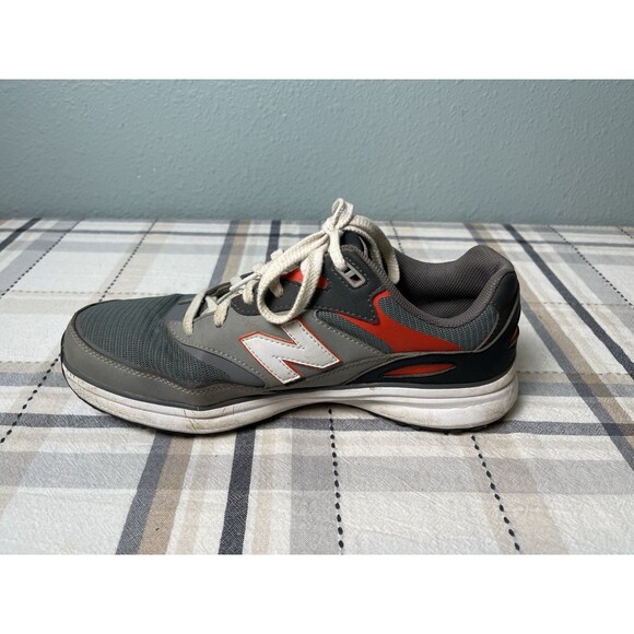 New Balance Golf Heritage Shoes Men’s Size 11 White Gray Red MG100GBK - Picture 3 of 8